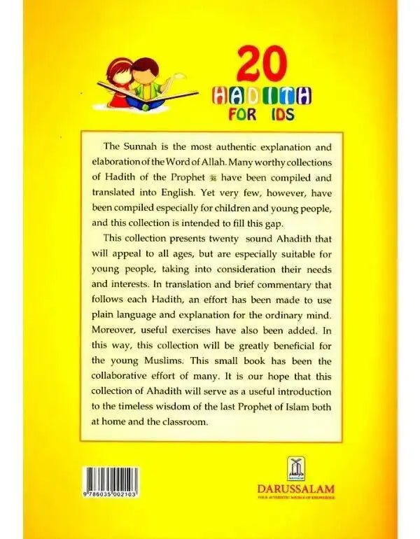 20 Hadith for Kids - Darussalam