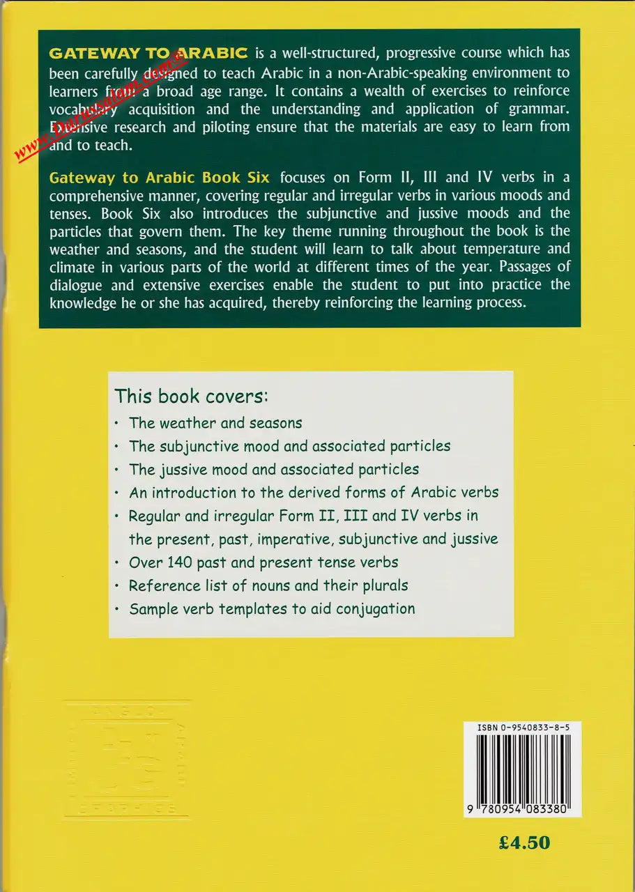 Gateway to Arabic Book 6