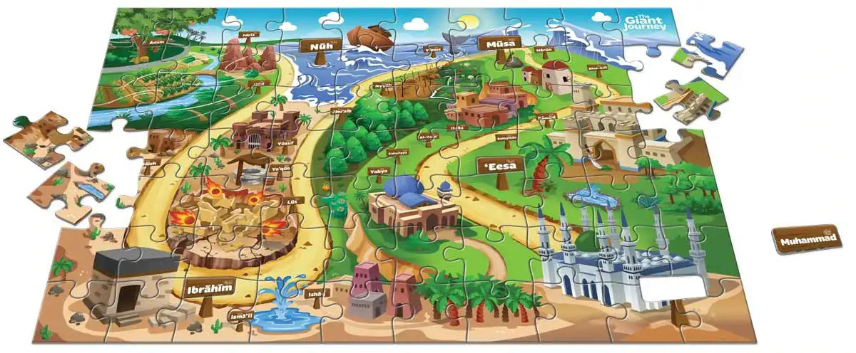 The Giant Journey ; Play The Puzzle Of The Prophets