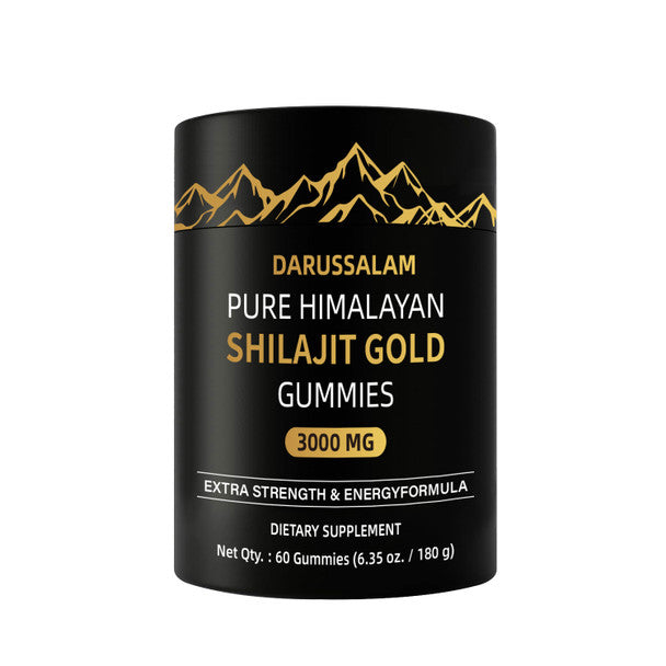 Darussalam Himalayan Shilajit Gummies - Halal Certified-Premium Packaging