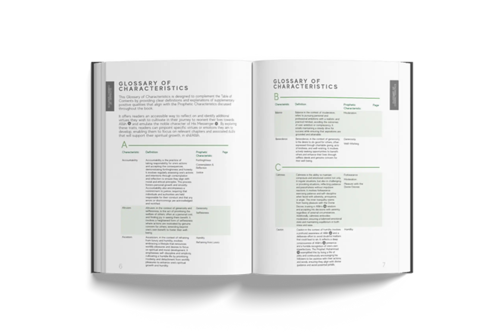 A Handbook of Prophetic Characteristics - Darussalam