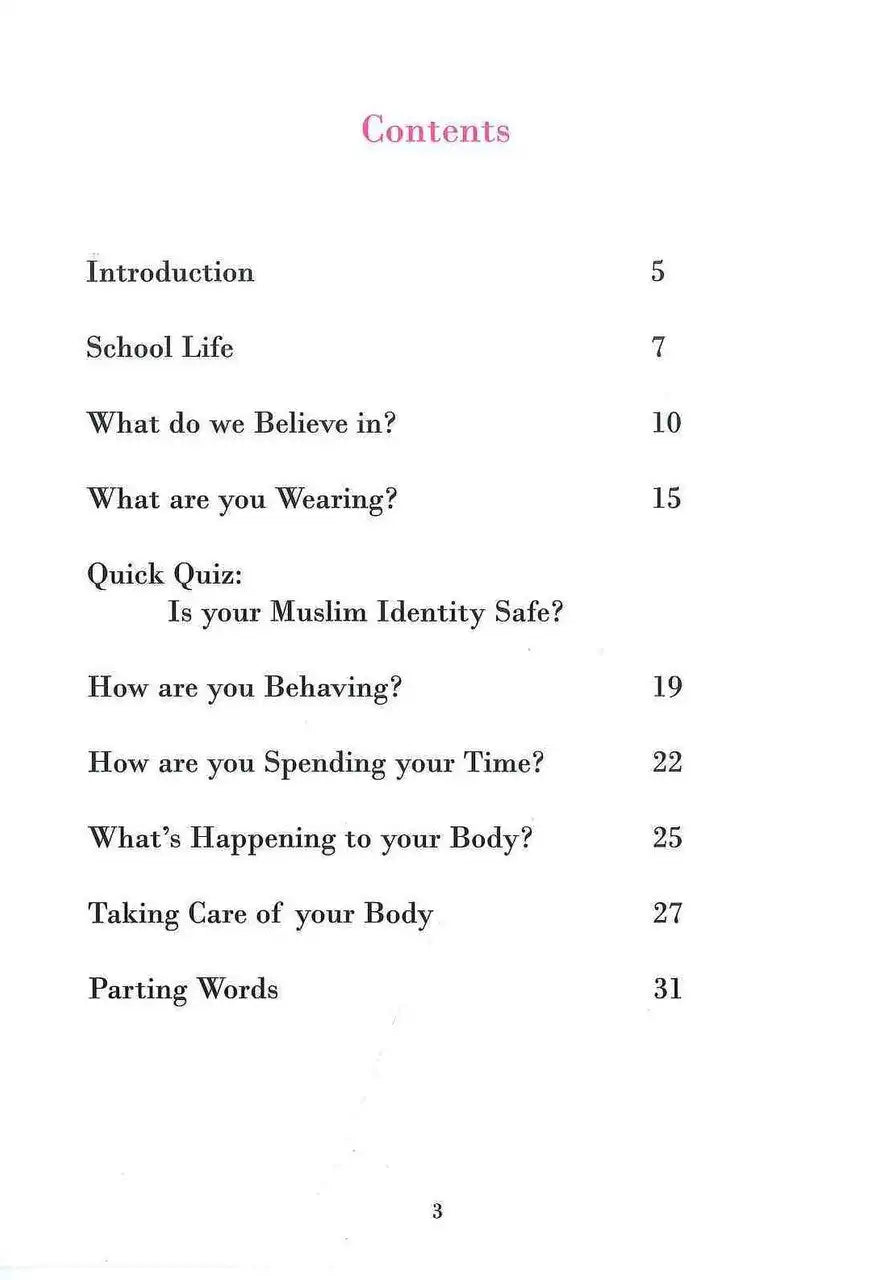 A Muslim Girl's Guide to Life's Big Changes By Rayhana Khan - Darussalam