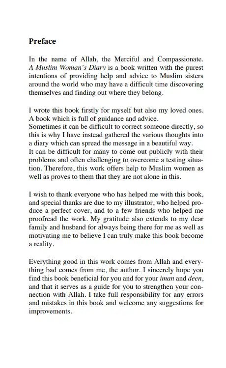 A Muslim Woman's Diary - Darussalam