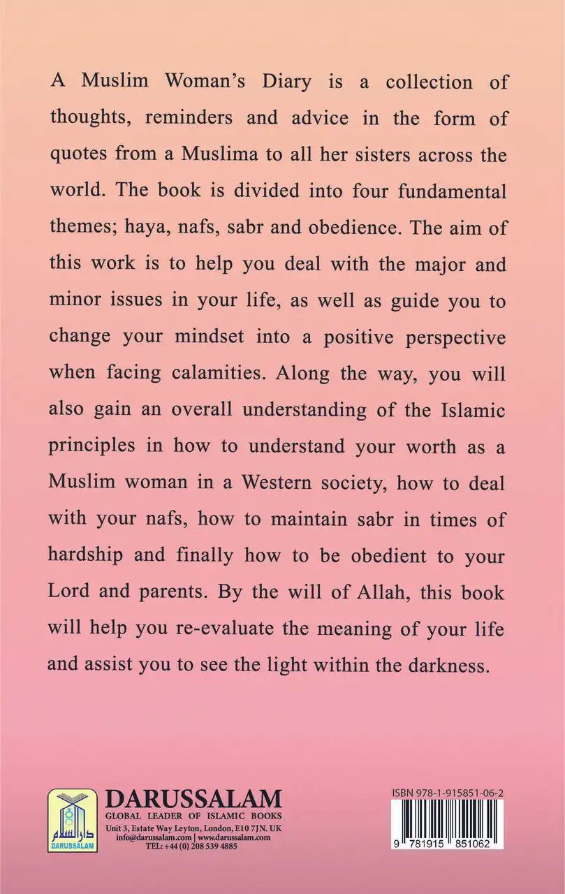 A Muslim Woman's Diary - Darussalam