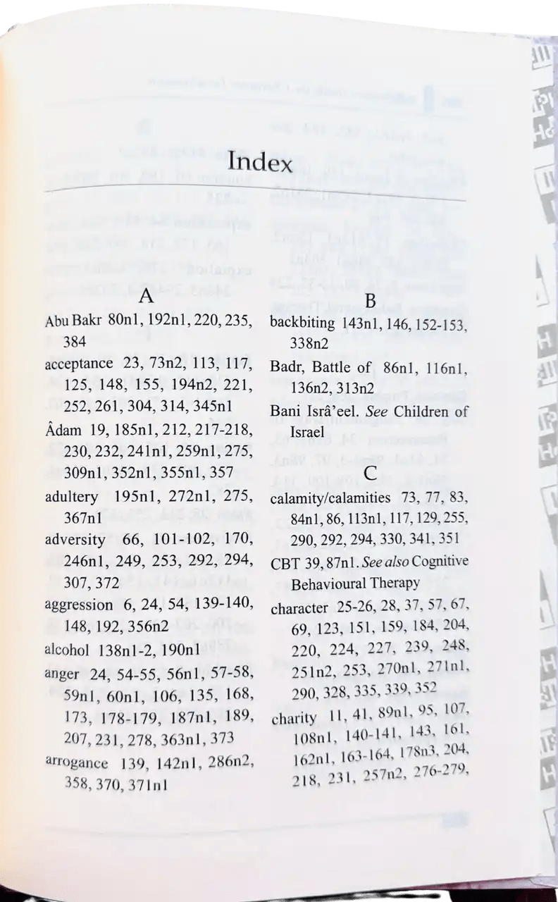 A Reference Guide for Character Development (Therapy from Quran and Sunnah - 1) - Darussalam