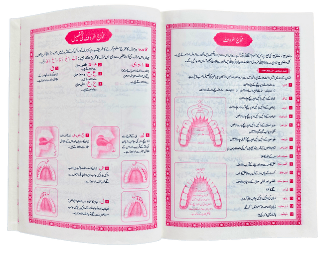 Al - Quran Al - Kareem (Beirut Print) - Indo - Pak Script Hard Cover - 16 Lines - Darussalam