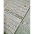 Maqdis B5 Medium Al Quran Al Kareem Word-by-Word Translation Tajweed Colour Coded with 200 Tags of Verses + 30 Tags of Juz Green