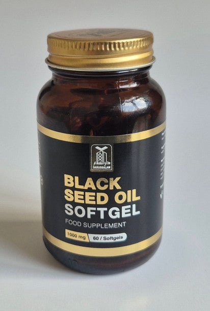 Black Seed Oil Capsules (Softgels) Darussalam - Darussalam