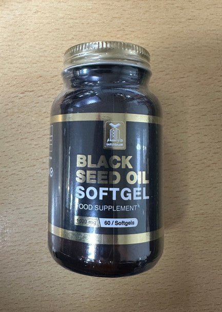 Black Seed Oil Capsules (Softgels) Darussalam - Darussalam