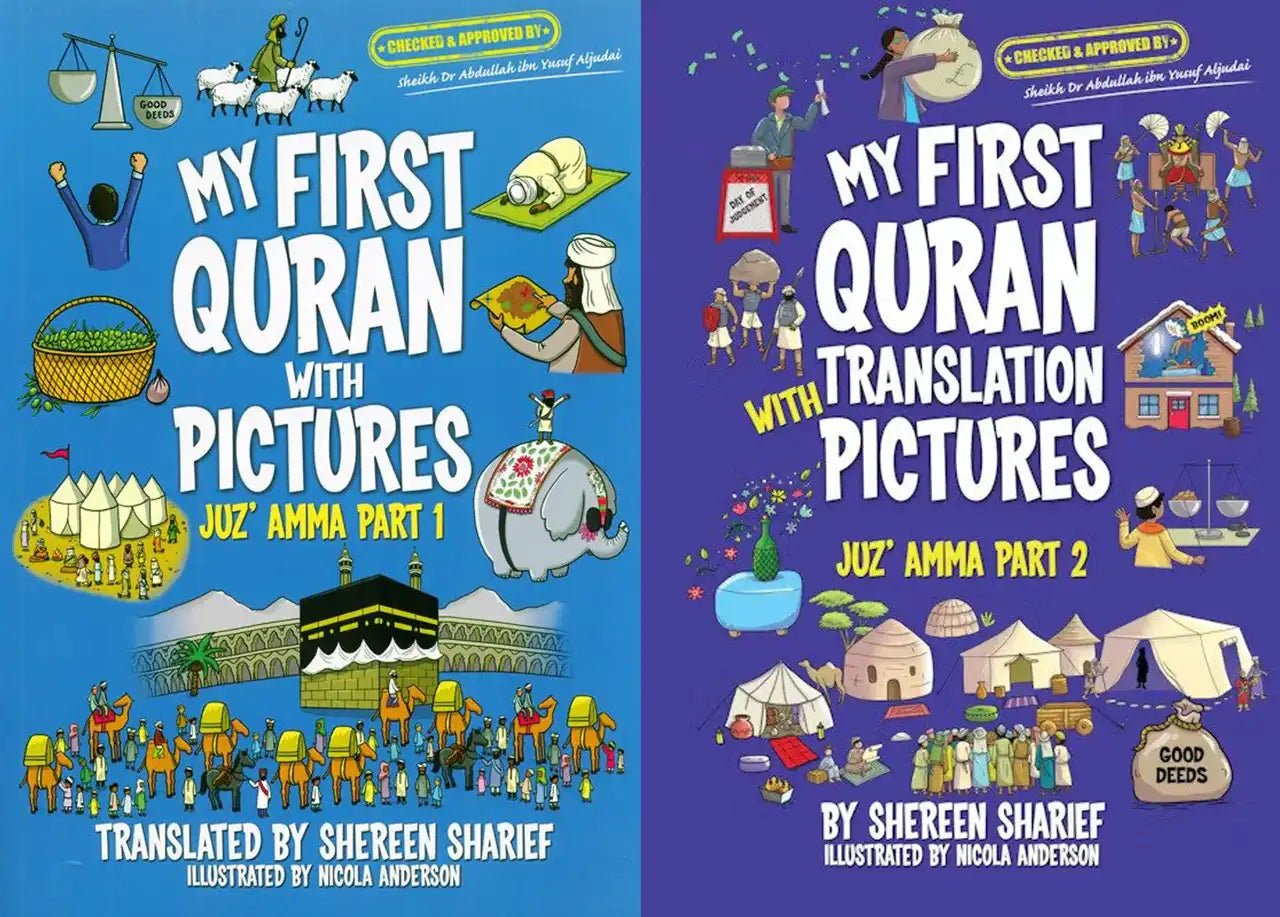 [Bundle of 2 Books] My First Quran With Pictures Juz' Amma - Darussalam