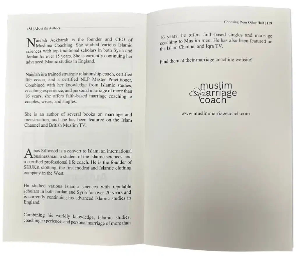 Choosing Your Other Half - Darussalam