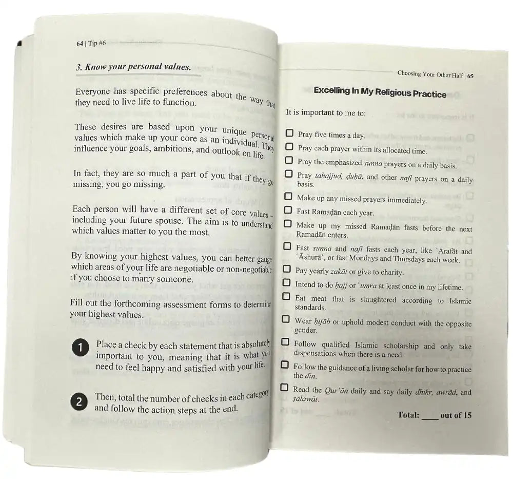 Choosing Your Other Half - Darussalam