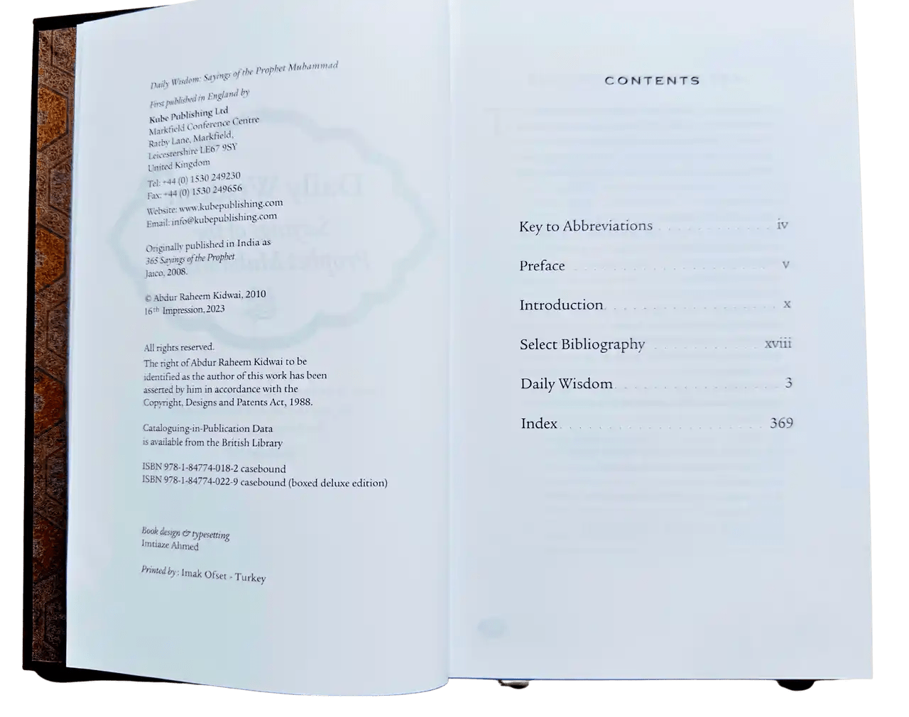 Daily Wisdom: Sayings of The Prophet Muhammad - Darussalam