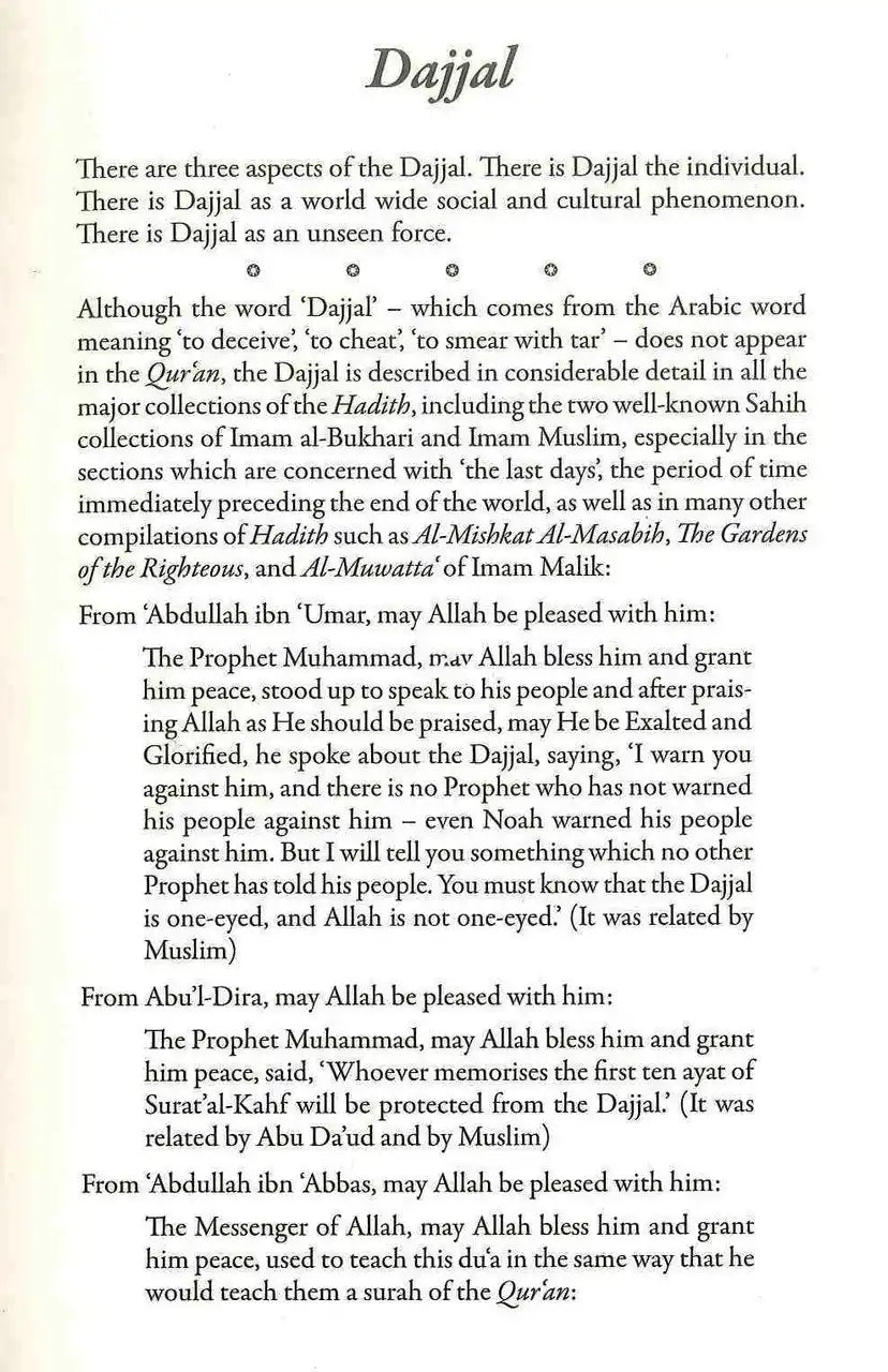 Dajjal : The Anti Christ - Darussalam