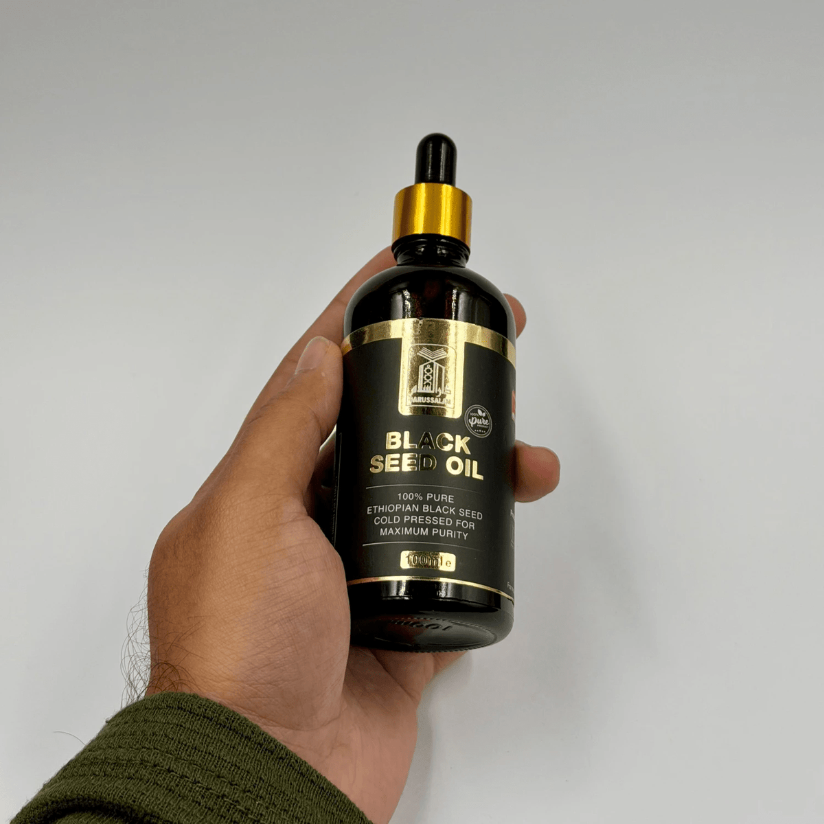 Darussalam Pure Black Seed Oil – Cold Pressed (100ml) - Darussalam