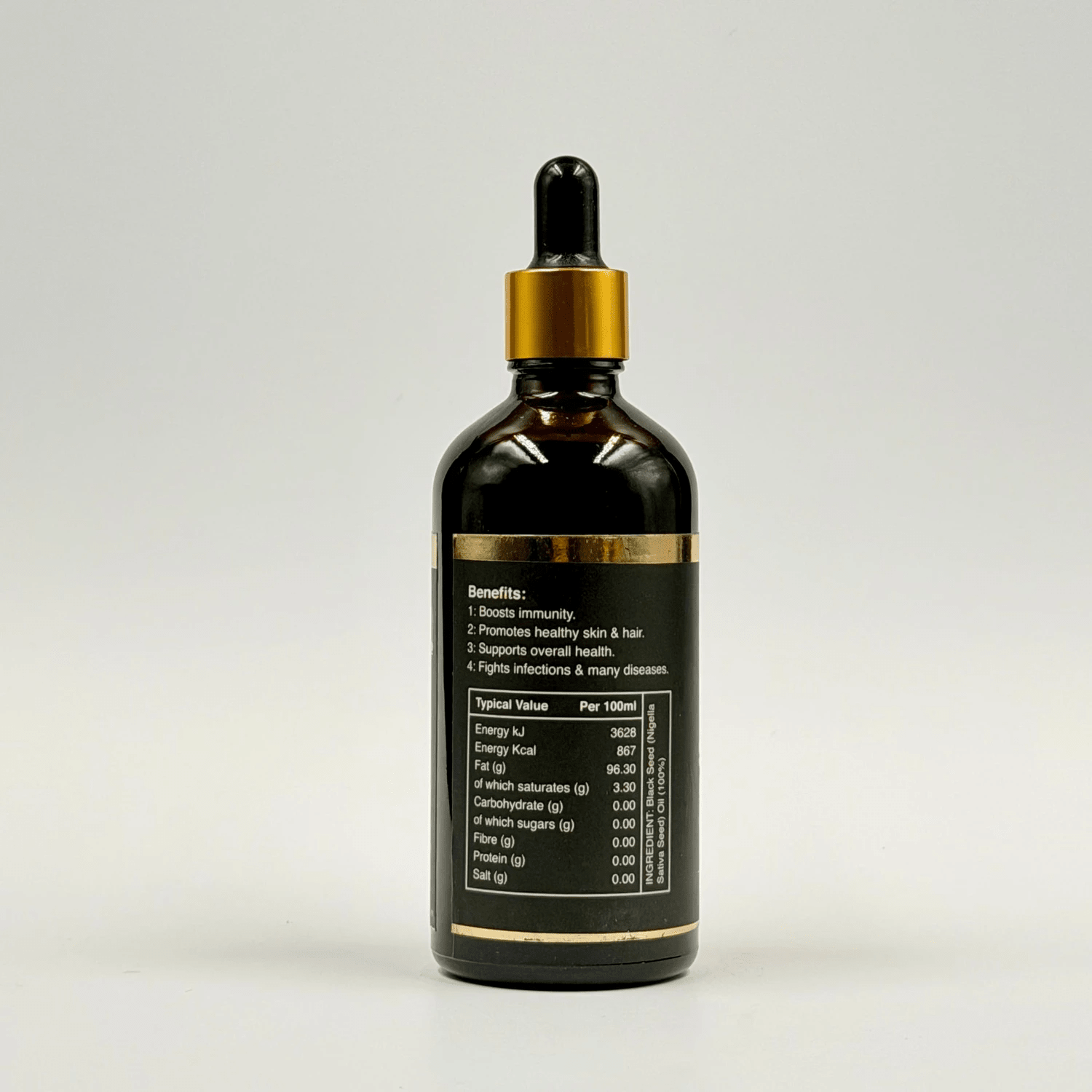 Darussalam Pure Black Seed Oil – Cold Pressed (100ml) - Darussalam