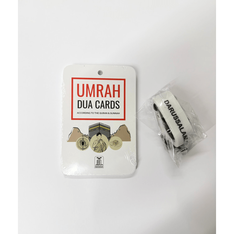 Darussalam Umrah Dua Cards with QR code (according to Quran and sunnah) - Darussalam