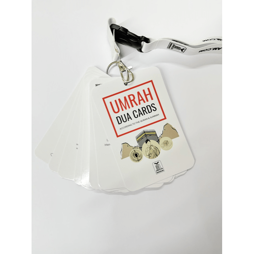 Darussalam Umrah Dua Cards with QR code (according to Quran and sunnah) - Darussalam