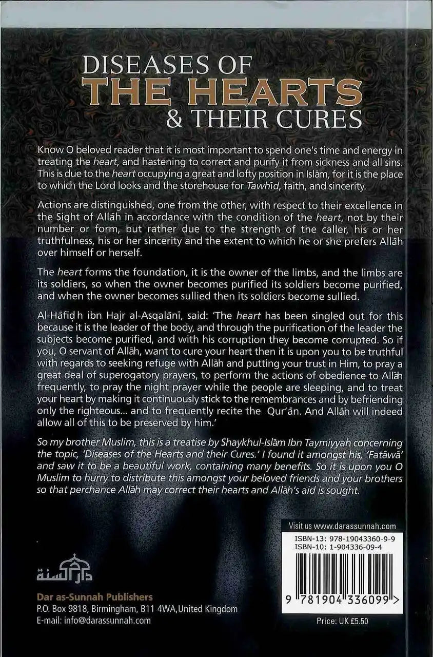 Diseases of the Hearts & their Cures - Darussalam