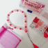 DIY Tasbih Making Kit with Dhikr Cards (Updated) - Pink & Blue - Darussalam