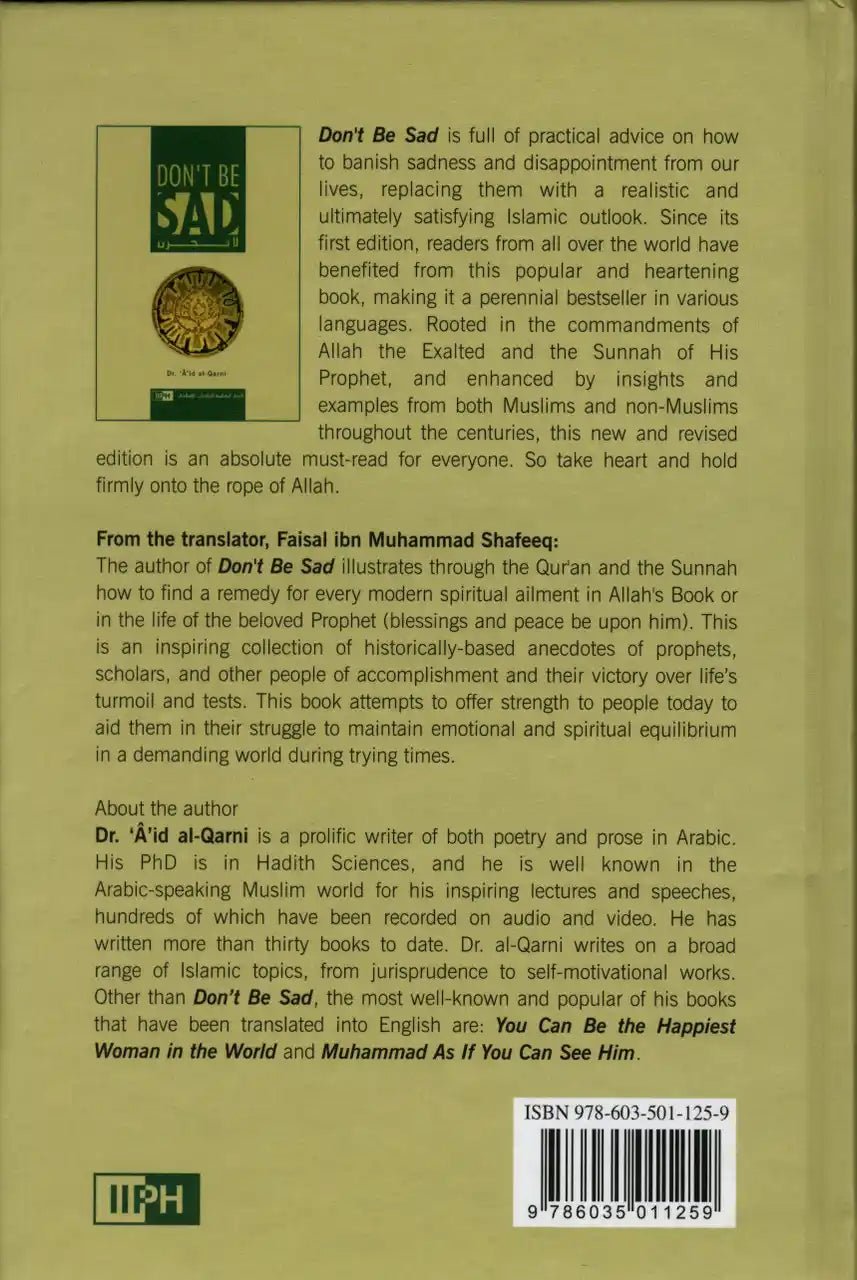 Do not Be Sad: Getting Rid of Sadness and Discovering Joy - Darussalam