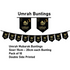 Umrah Mubarak Wall Decorations Bunting