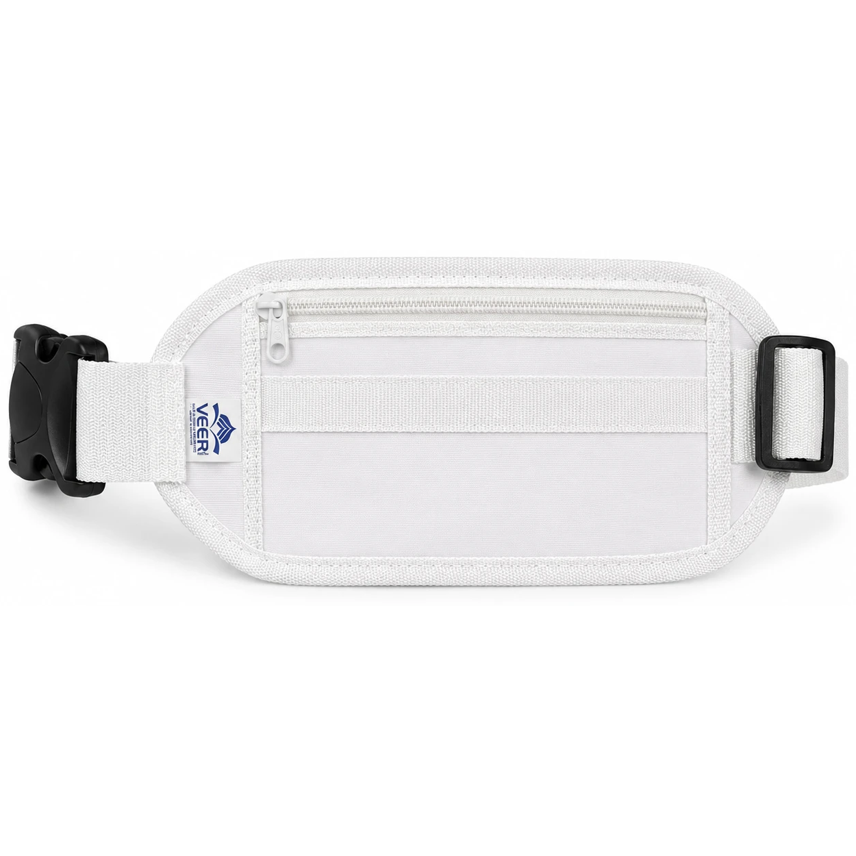 Ihram Belt for Hajj and Umrah with Adjustable Buckle white