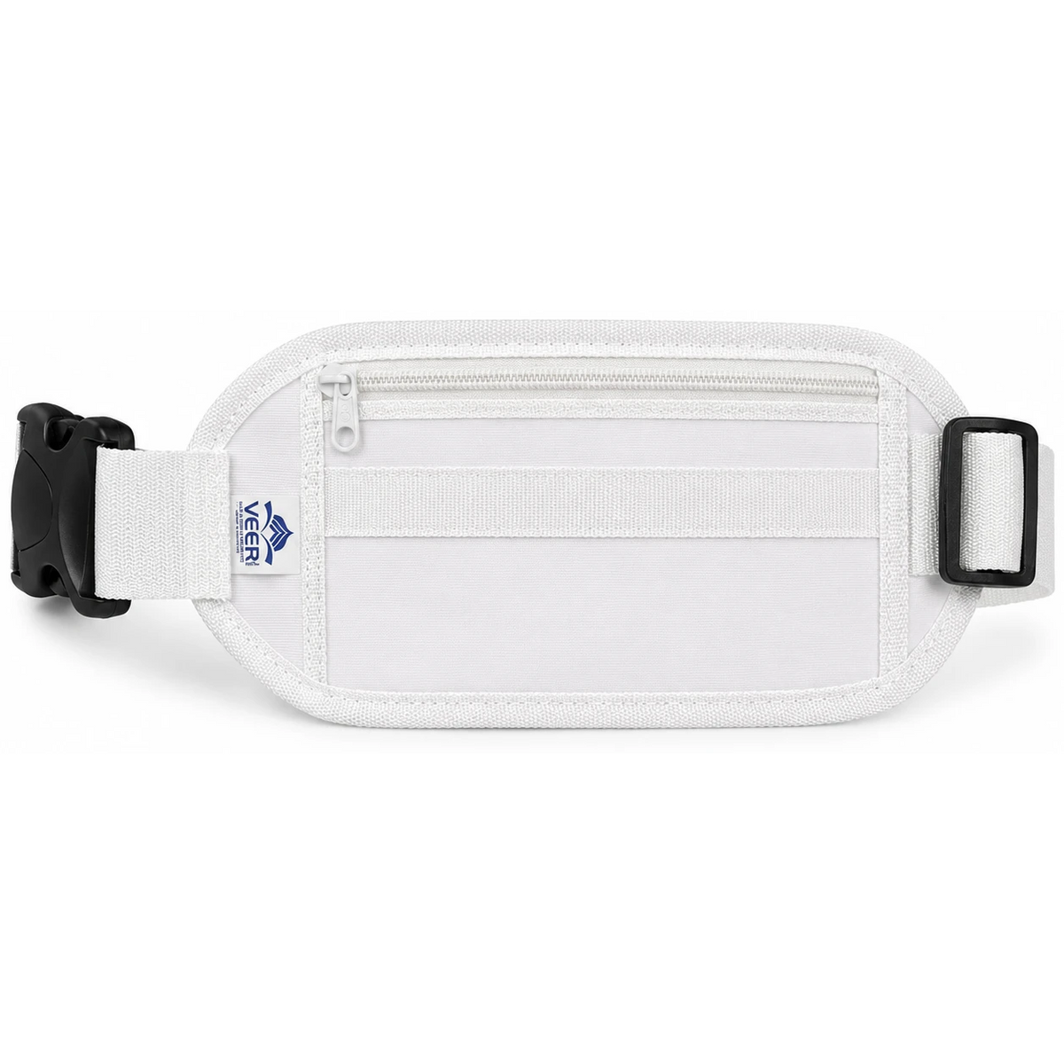 Ihram Belt for Hajj and Umrah with Adjustable Buckle white