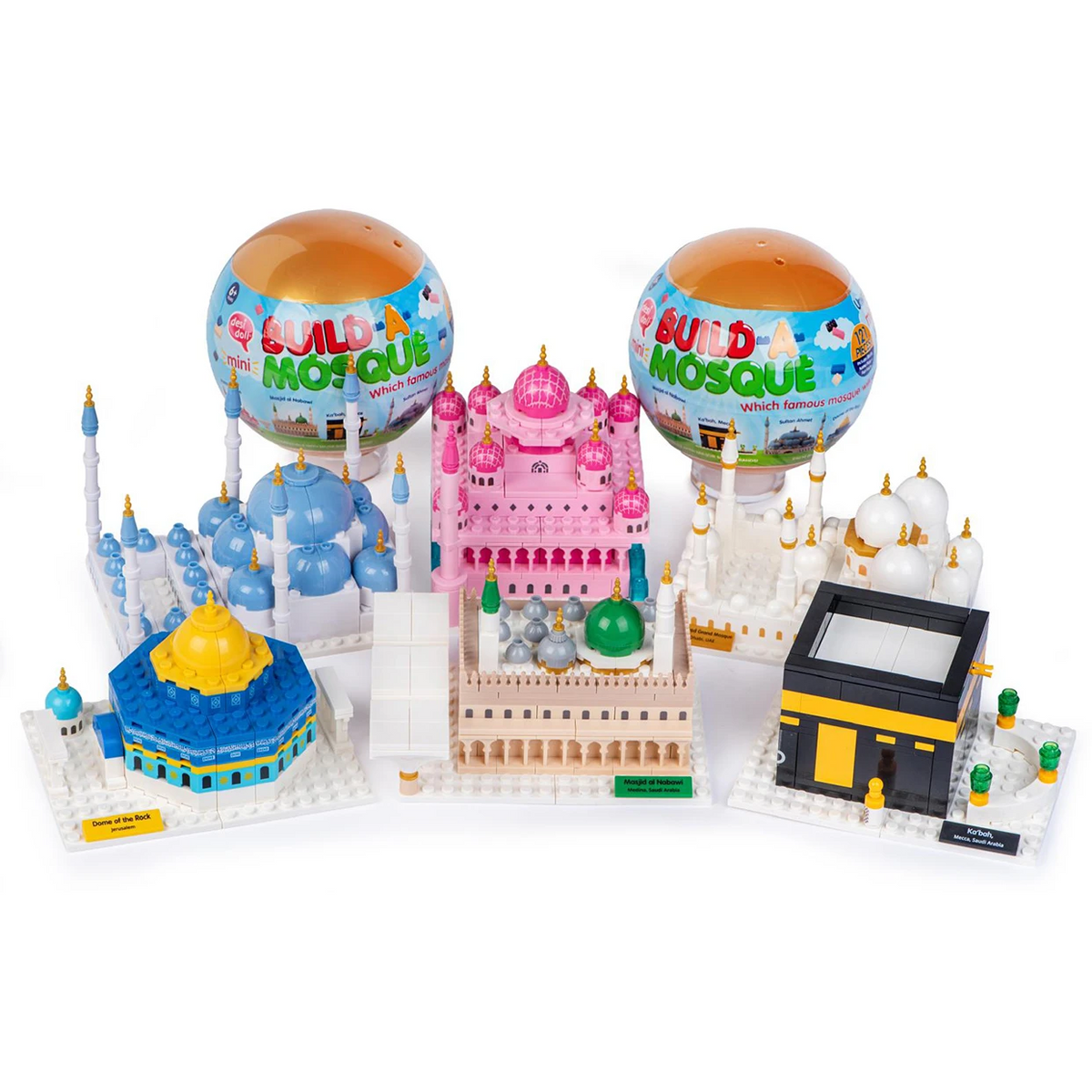 NEW! Build-a-Mosque Mini Surprise Ball Building Kits