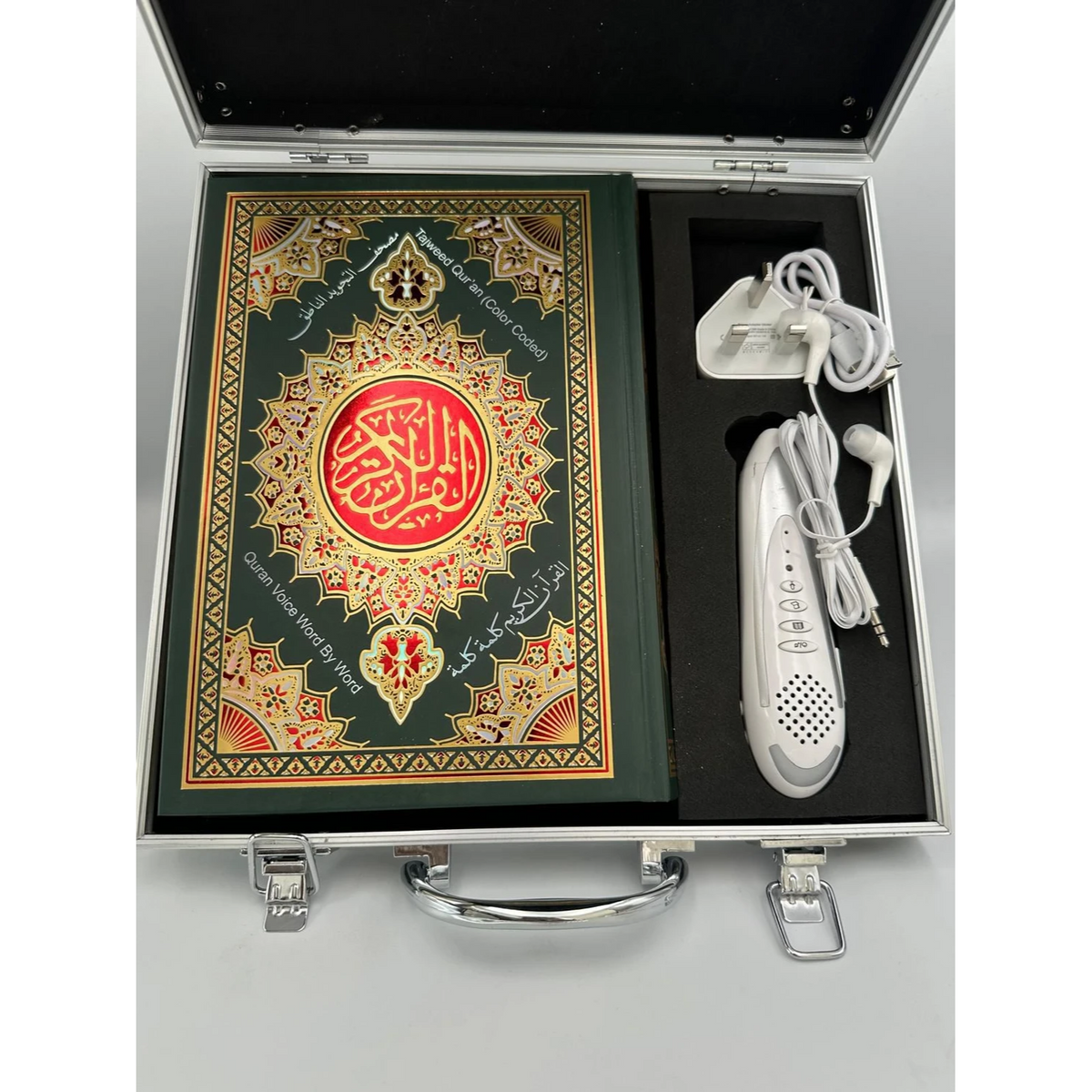 Digital Pen Quran reader with Tajweed – Word-by-Word Recitation in Gift Box