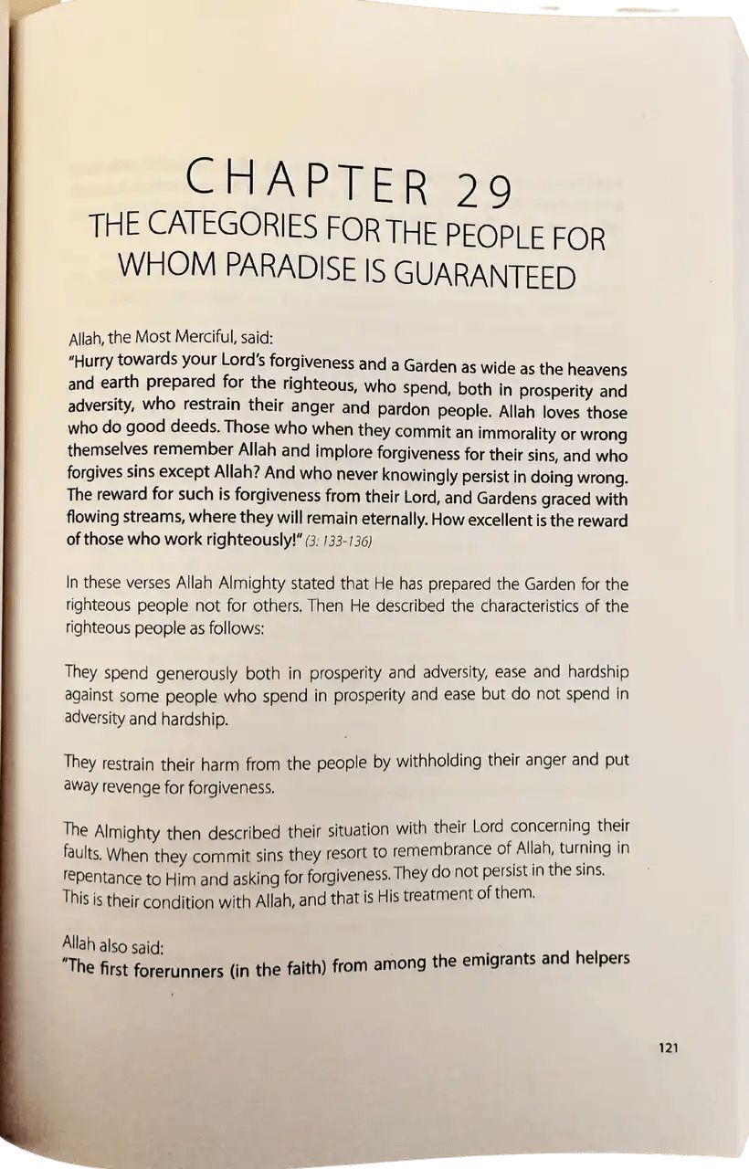 Driving the souls to the Abodes of Happiness - Darussalam