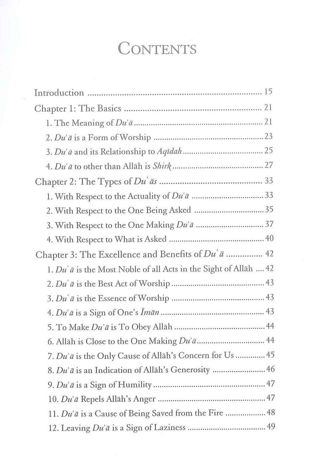 Dua - The Weapon of the Believer - Darussalam