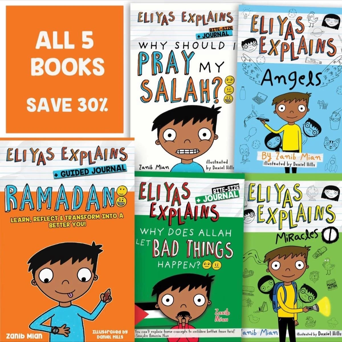 Eliyas Explains 5 Book Set - Darussalam
