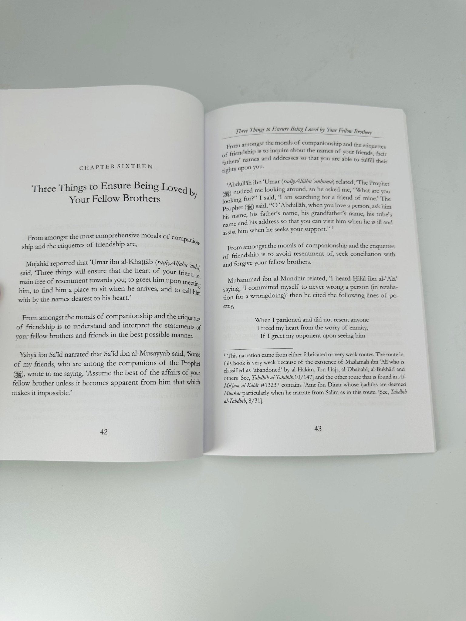 Etiquette and Morals of Companionship - Darussalam