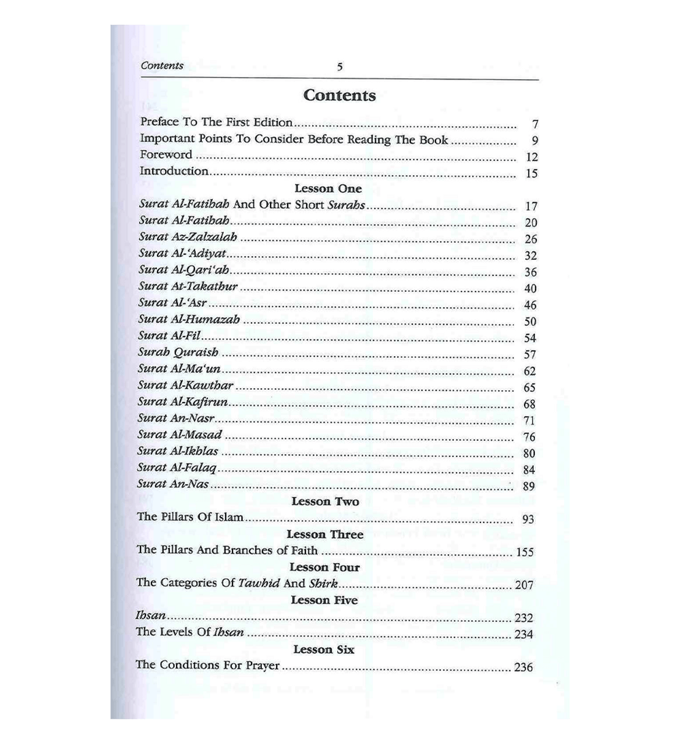 Explanation of Important Lessons ( For Every Muslim ) - Darussalam