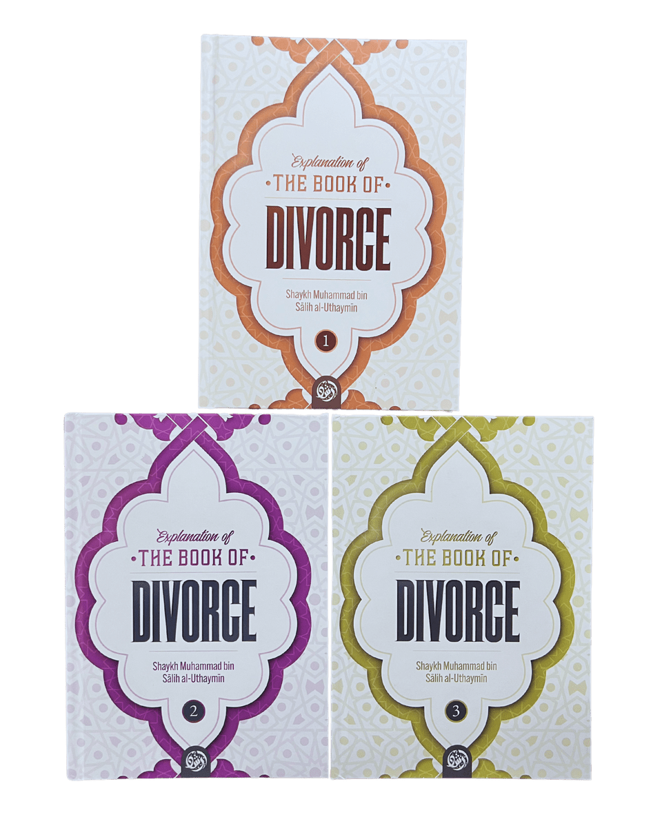 Explanation of The Book of Divorce (3 Volume Set) - Darussalam