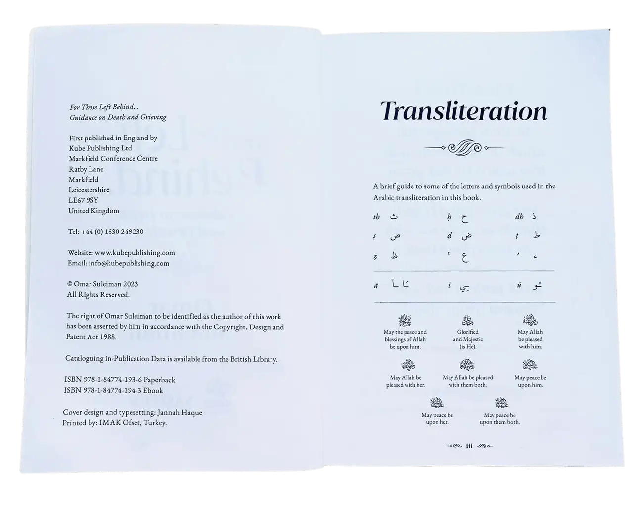 For Those Left Behind (Guidence on Death and Grieving) - Darussalam