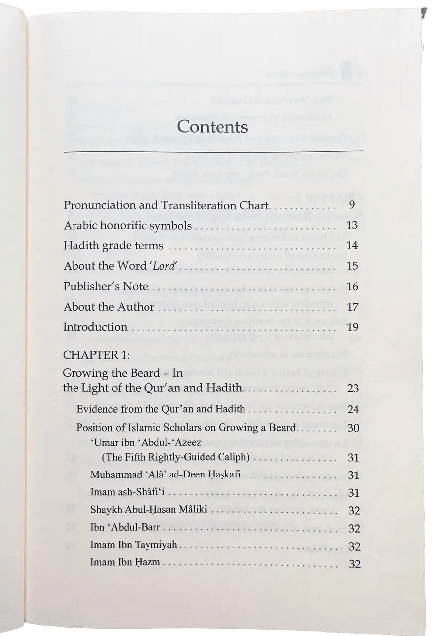 Growing a Beard - Darussalam