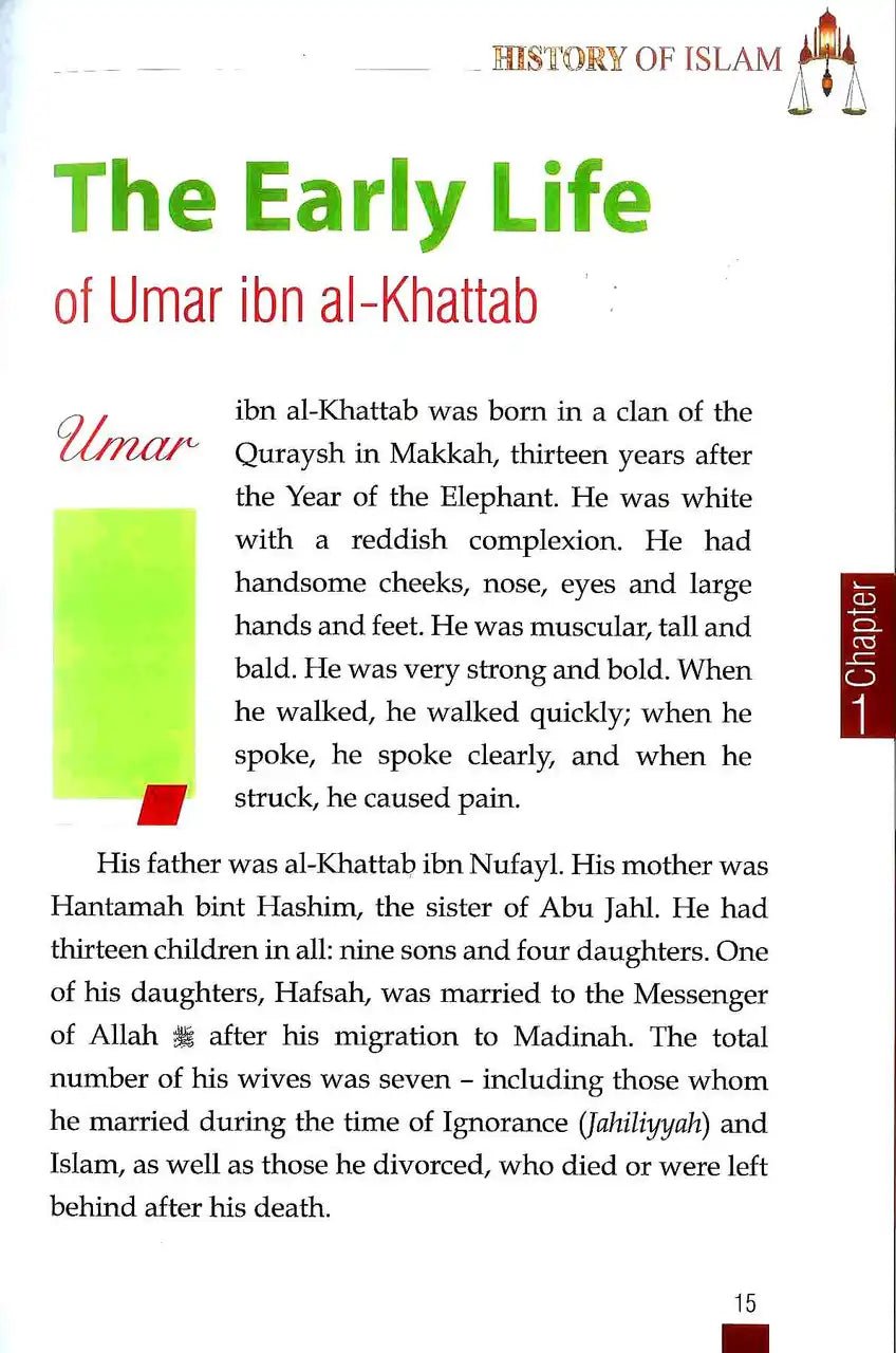 History of Islam : Umar Ibn al Khattab R.A - Darussalam