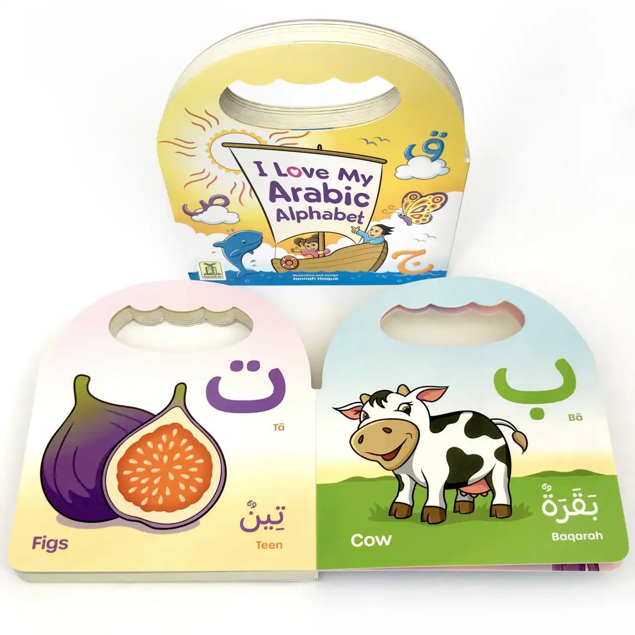 I Love My Arabic Alphabet Pictures with Eyes - Darussalam