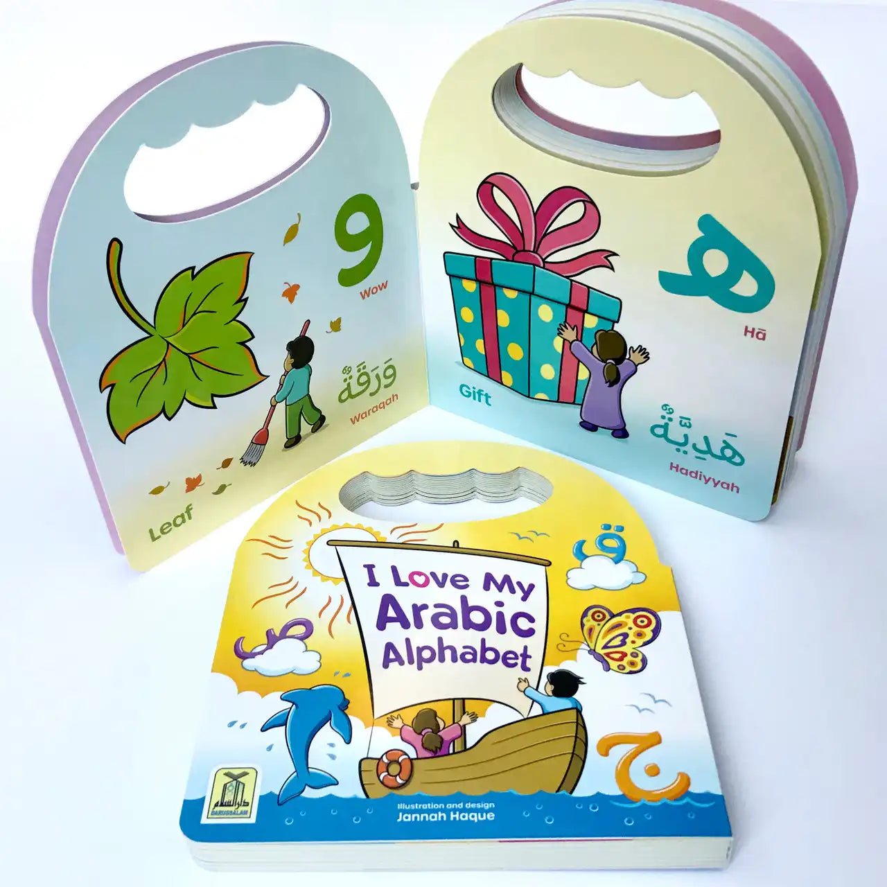 I Love My Arabic Alphabet Pictures without Eyes - Darussalam