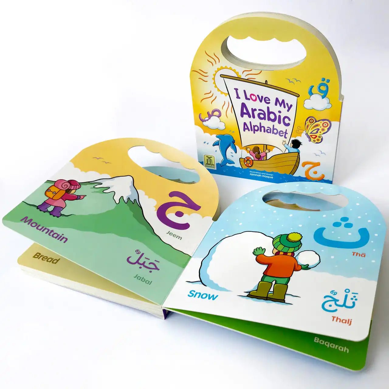 I Love My Arabic Alphabet Pictures without Eyes - Darussalam