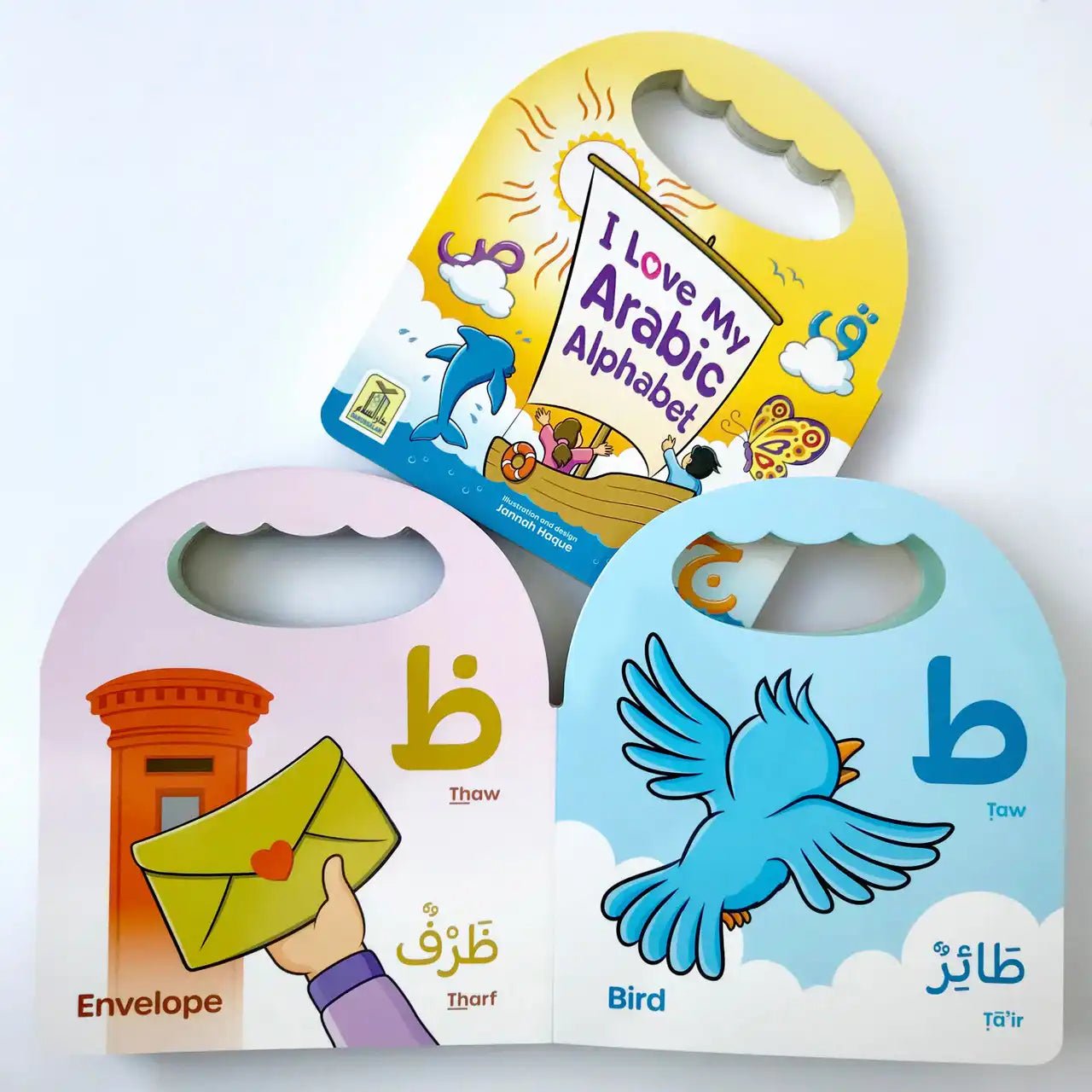 I Love My Arabic Alphabet Pictures without Eyes - Darussalam