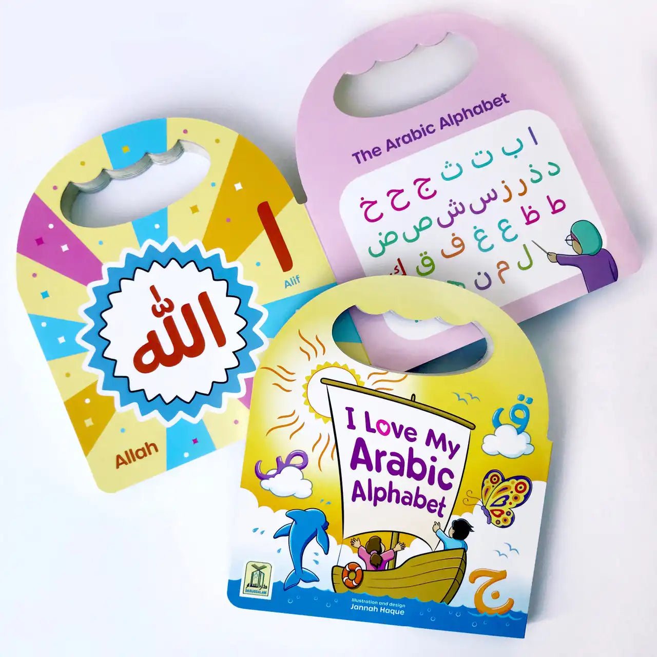 I Love My Arabic Alphabet Pictures without Eyes - Darussalam