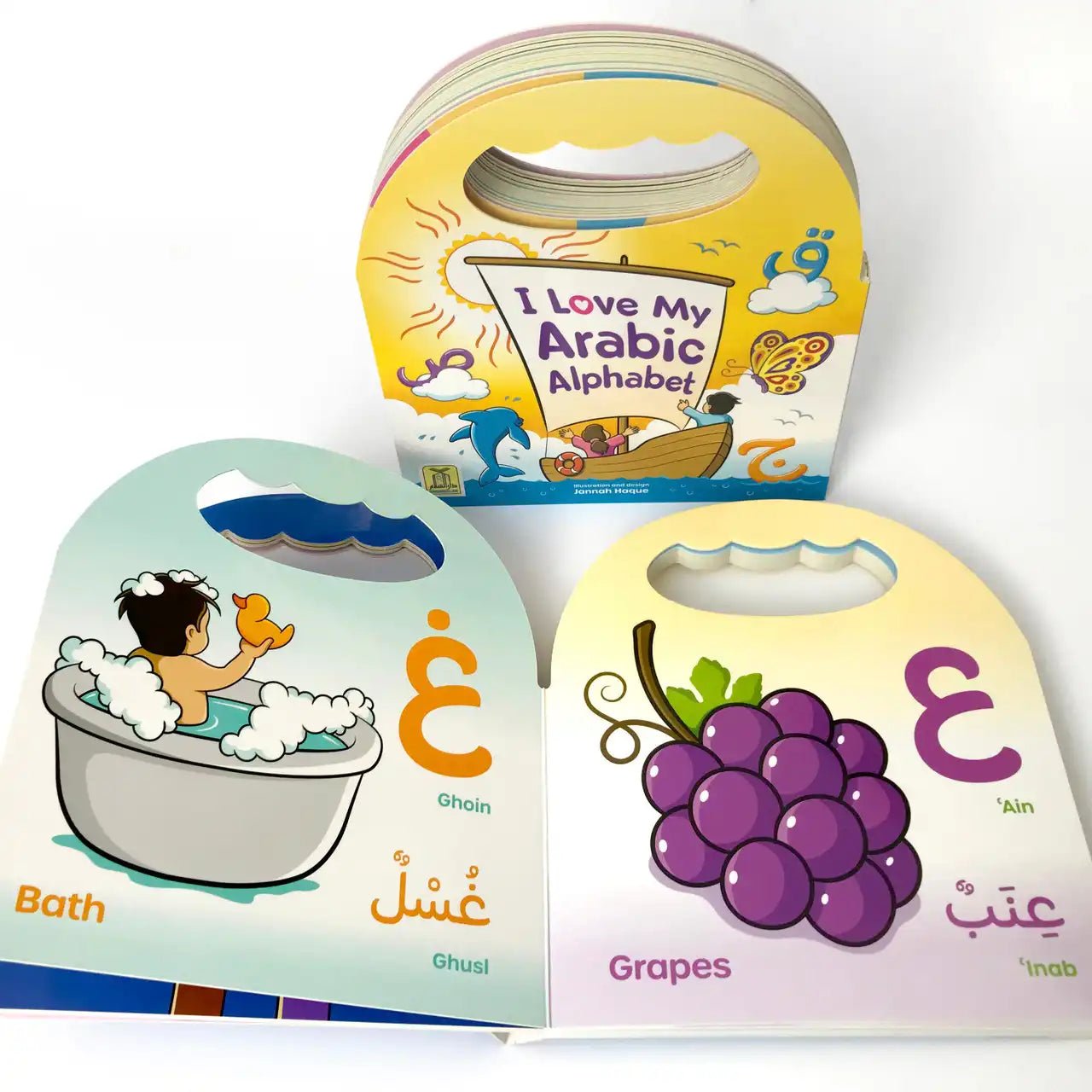 I Love My Arabic Alphabet Pictures without Eyes - Darussalam