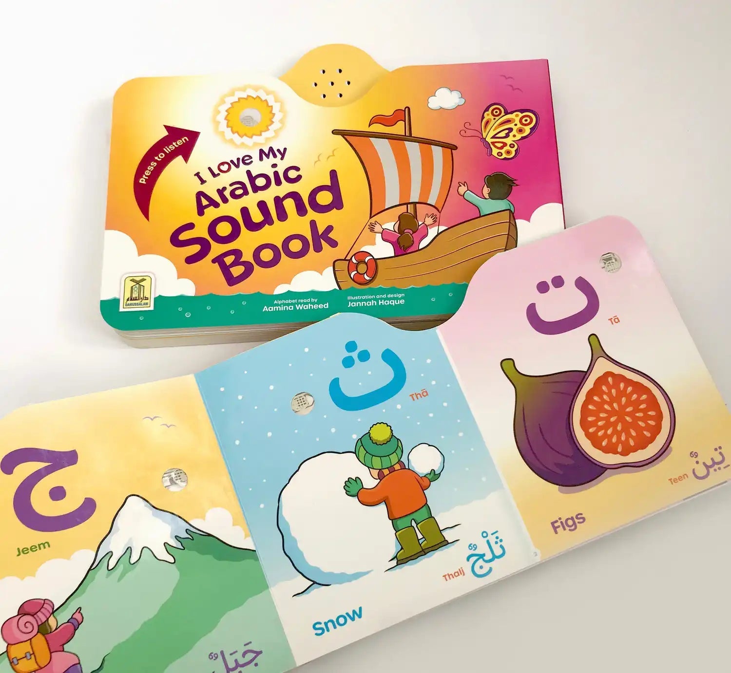 I Love My Arabic Sound Book Pictures without Eyes - Darussalam