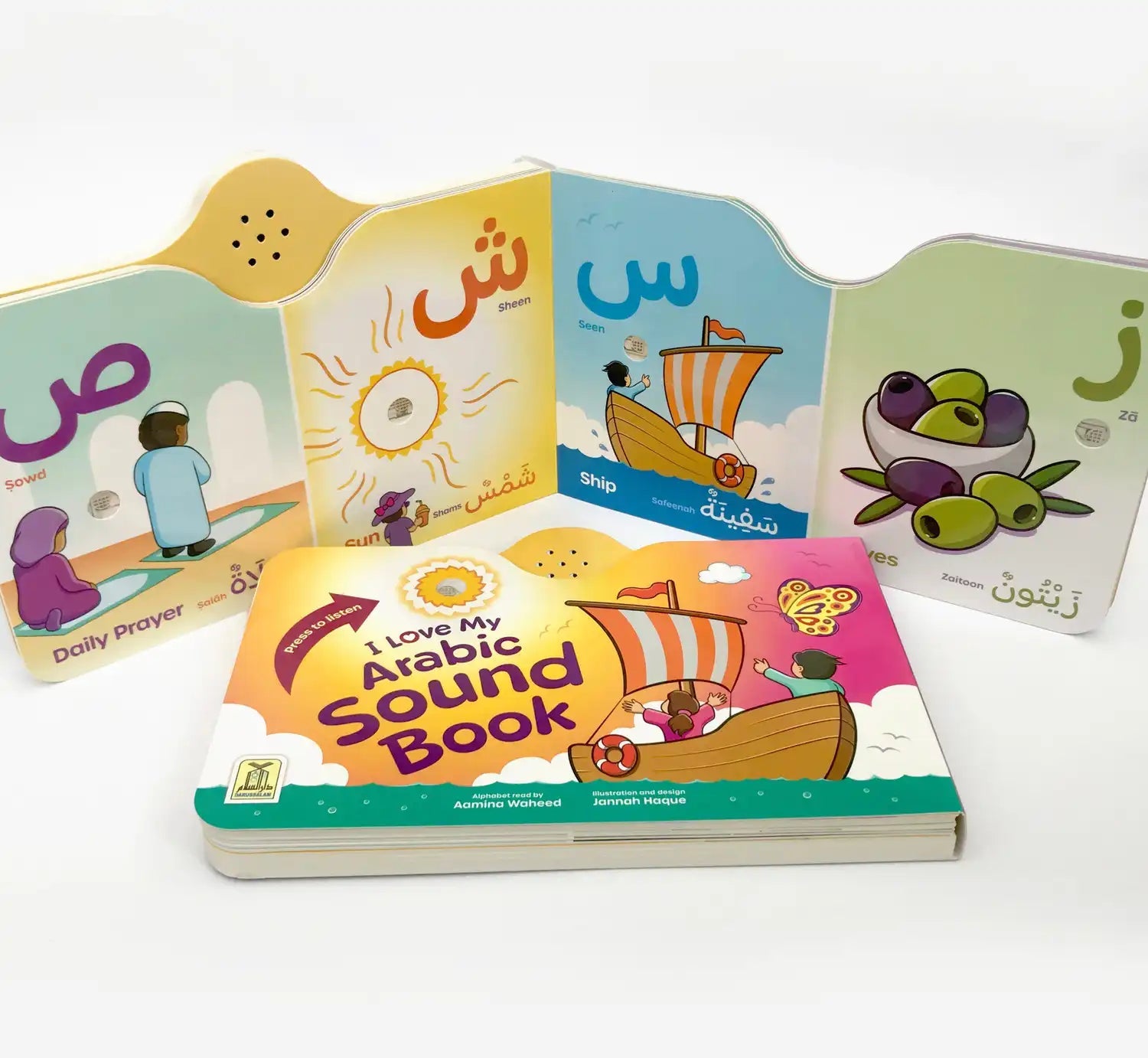 I Love My Arabic Sound Book Pictures without Eyes - Darussalam