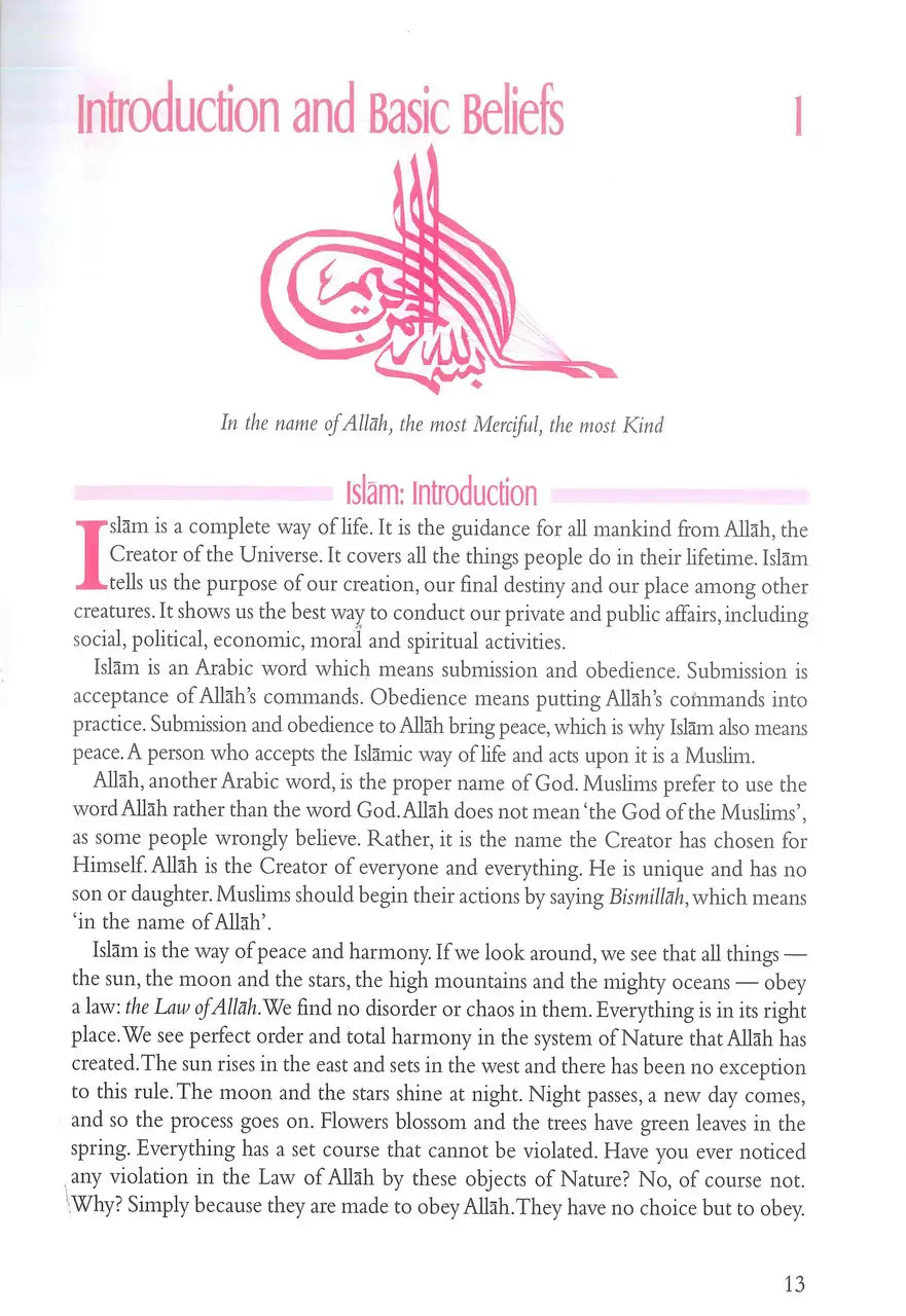 Islam Belief And Teachings - Darussalam
