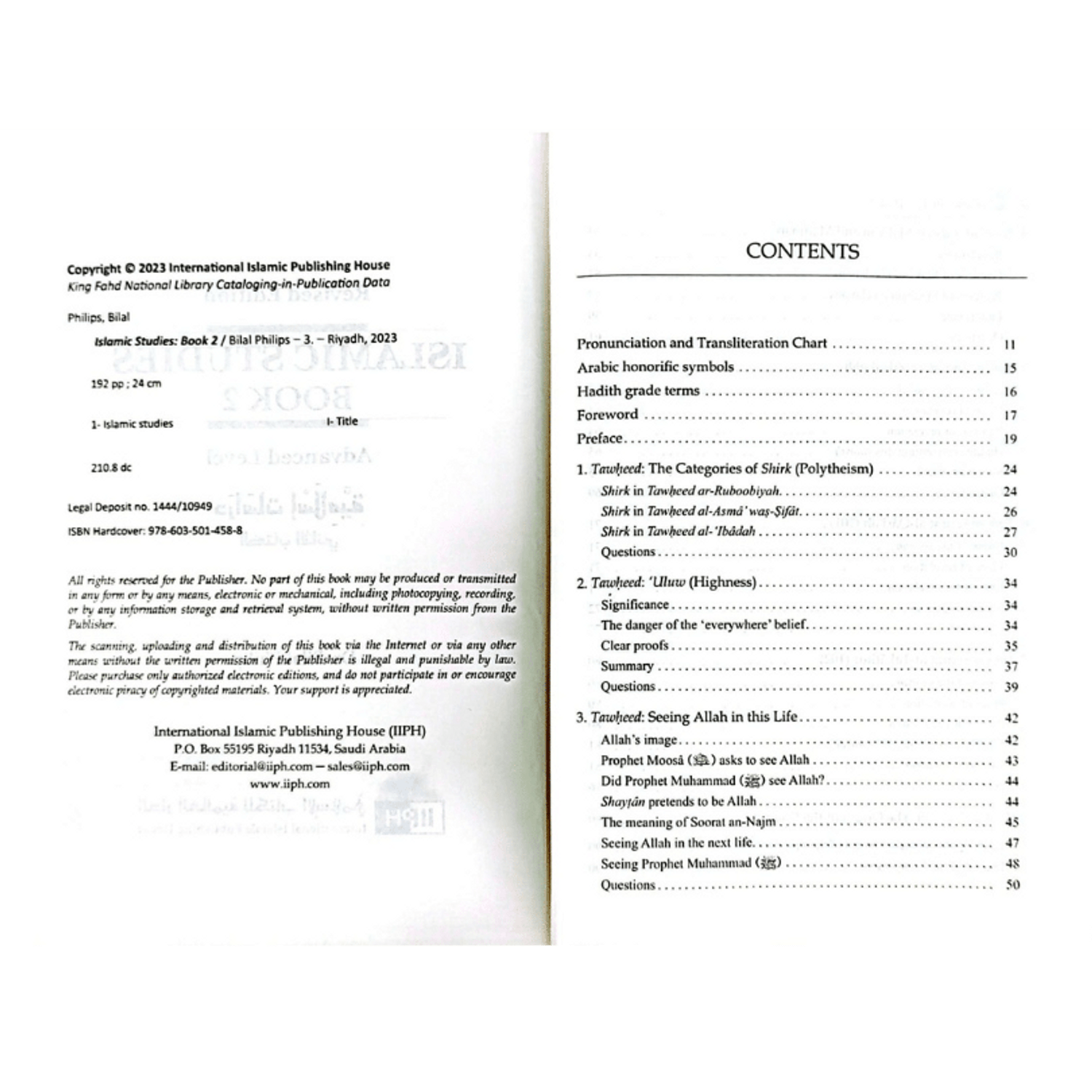 Islamic Studies : Book 2, IIPH - Darussalam