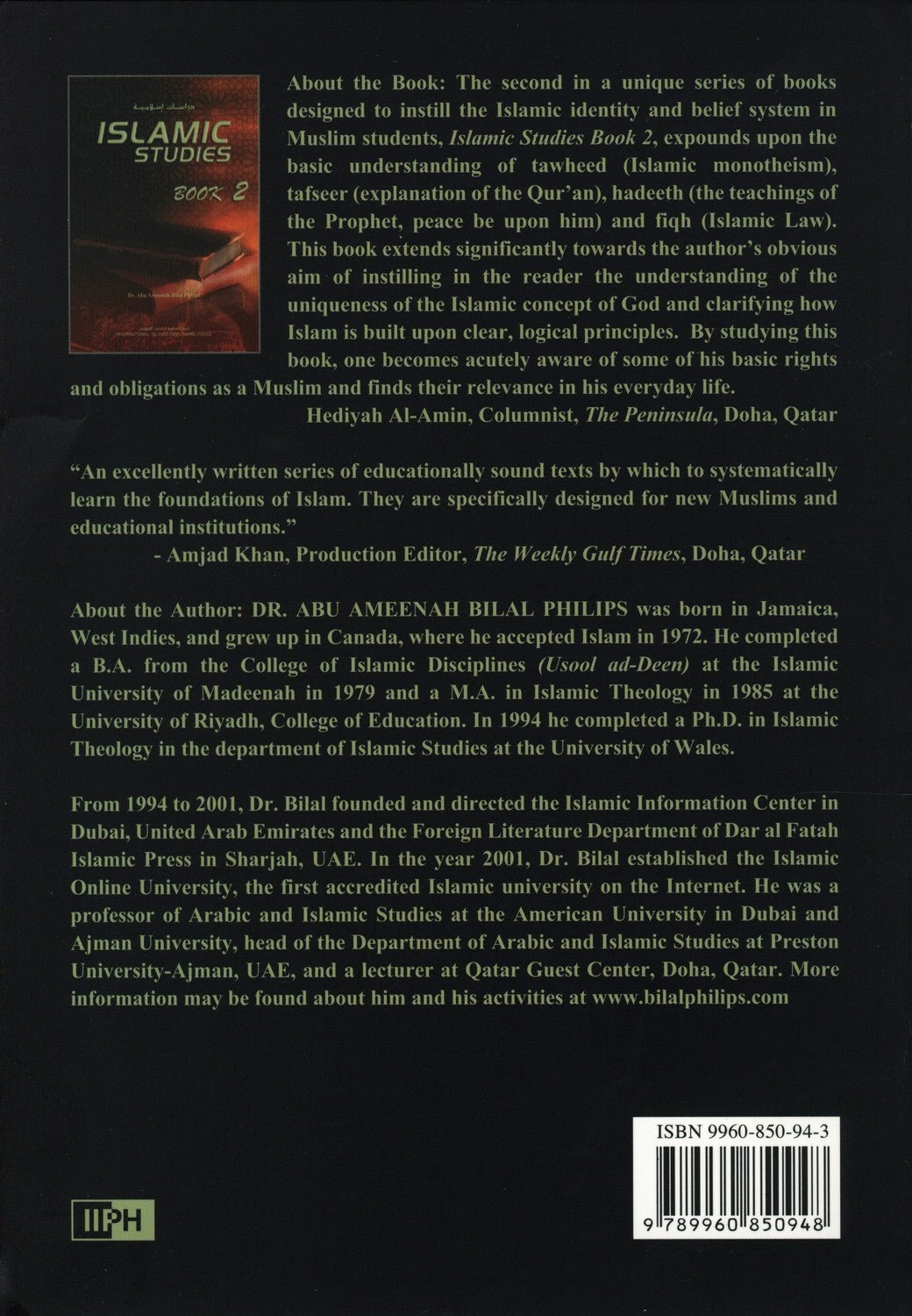 Islamic Studies : Book 2, IIPH - Darussalam